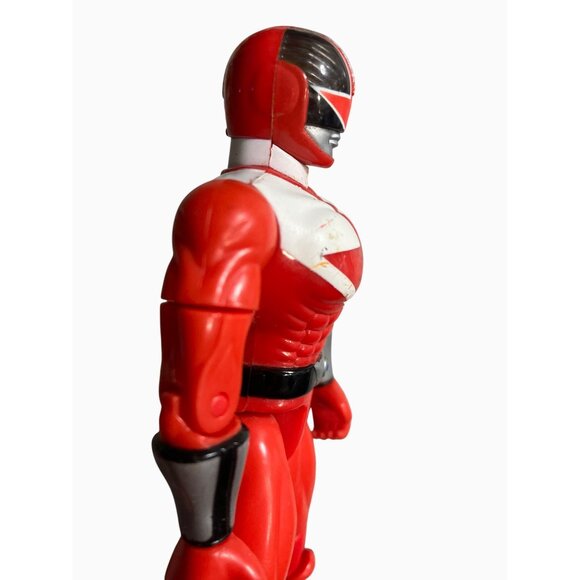 Power Rangers 6 Inch Time Force Figure Red Bandai 2000 - Picture 8 of 10